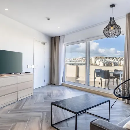 Appartamento The Cube - Designer Finished Penthouse By Sf Homes Gzira